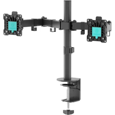 Настольный кронштейн для двух мониторов 13-32 дюймов ONKRON Black D221E