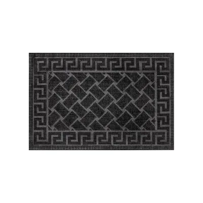 Придверный резиновый коврик ComeForte PIN MAT Меандр 40х60 см PM-006