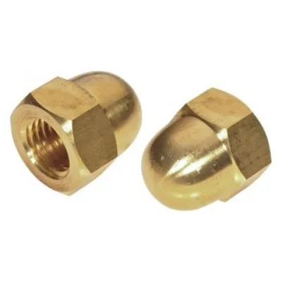 Гайка колпачковая ЦКИ DIN 1587, м3, латунь, sw5.5, 100 шт. 45424