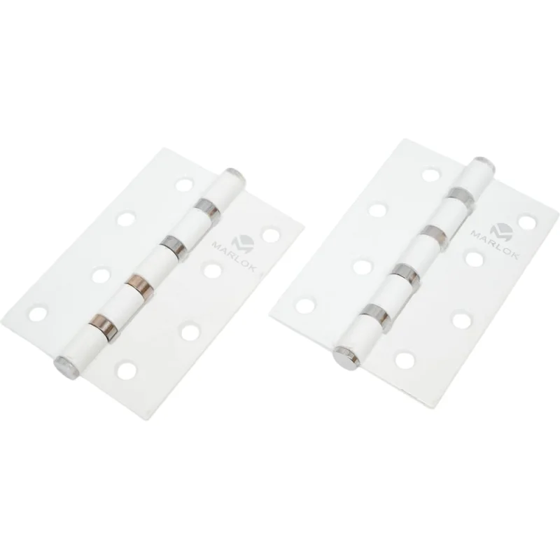 Петля дверная Marlok 100x70x2,5 WW, белый, 2 шт 015945