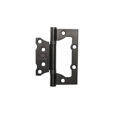 Петля дверная без врезки Marlok 100x75x2,0 GF графит, 2 шт 022594