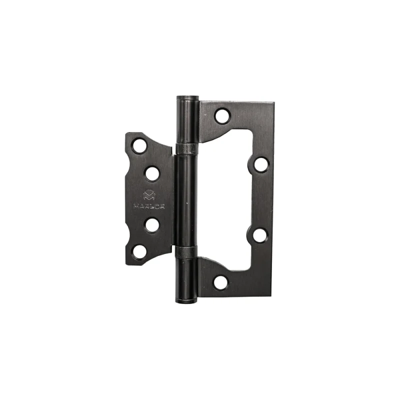 Петля дверная без врезки Marlok 100x75x2,0 GF графит, 2 шт 022594