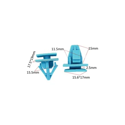 Клипса крепежная для а/м Hyundai, KIA молдигна, порога 877583l000 10 шт в 1 уп Nord-Yada 909460