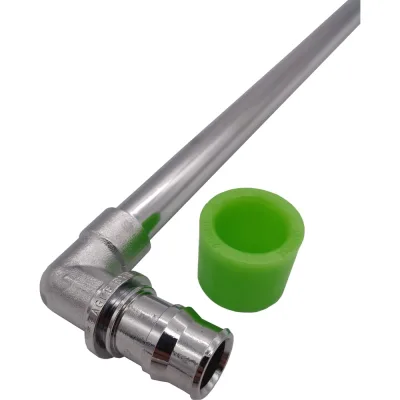 Приборная трубка BYR PEX Г-образная Оптима 15-L300x20/2.0 + гильза 20/2.0 7201-0