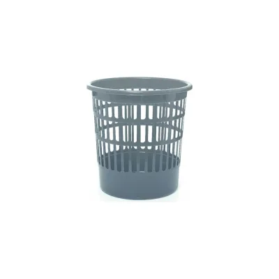 Сетчатая корзина для бумаг STAFF Basic 9 л серая 237916