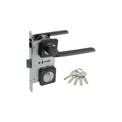 Замок врезной MARLOK 85/5295-ЦМ60 межосевое 85 мм (Тип 4) GF (графит) 035222