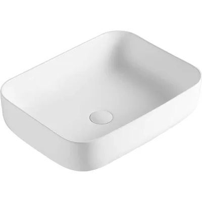 Накладная раковина Orange B05-500W санфарфор, белый глянец X851036215