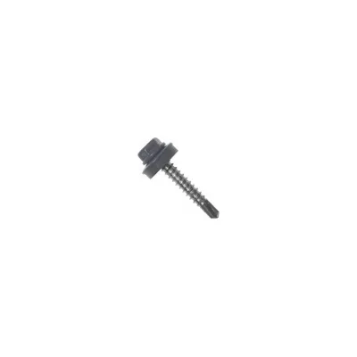 Кровельный саморез Daxmer 4,8x19 RAL 7004, сверло №2, 400 шт. 310435