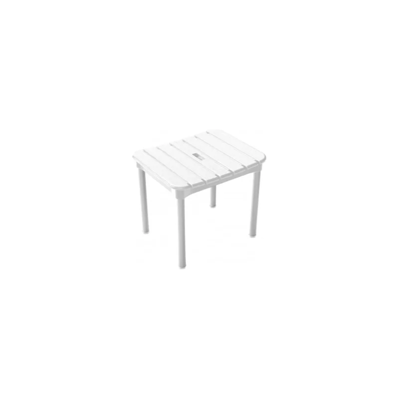 Стул для ванной PRIMANOVA ECALIPTUS максимальная нагрузка до 100 кг, 37x30x34 см, АВС-пластик, алюминий M-KV33-01