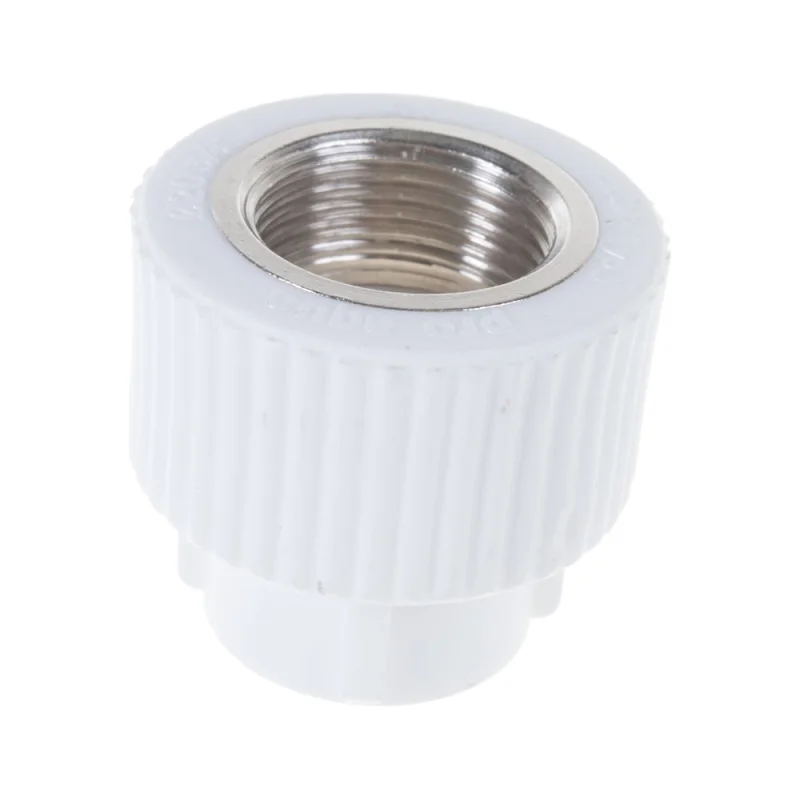 Комбинированная муфта PRO AQUA PP-R ВР белая d-20 мм 3/4" PA22010Pb