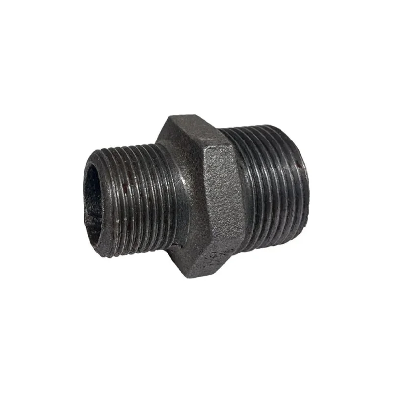 Ниппель переходной Fittex PLUS чугун, Ду32x20, 1 1/4"х3/4" НР 128-4306