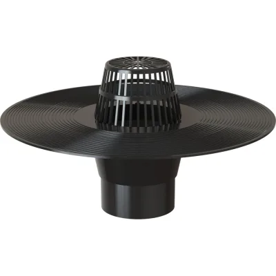 Воронка для битумных кровель без обогрева Fachmann V110x140 мм 01.001