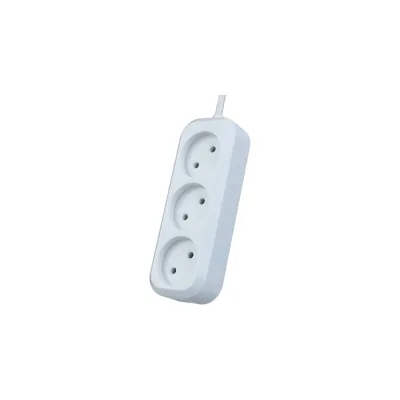 Сетевой удлинитель PERFEO без заземления RU POWER 1.5м 3 розетки белый 30 013 085