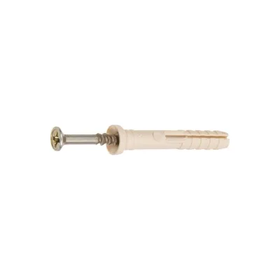 Дюбель-гвоздь STARFIX 6x40 мм, нейлон, потай, 10 шт. SMZ2-38216-10
