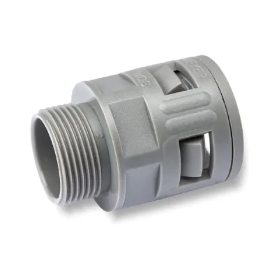 Муфта для гофрированных труб WEYER WQG1-G1G/AD31.5 коннектор прямой, наружный G1 WE0109400