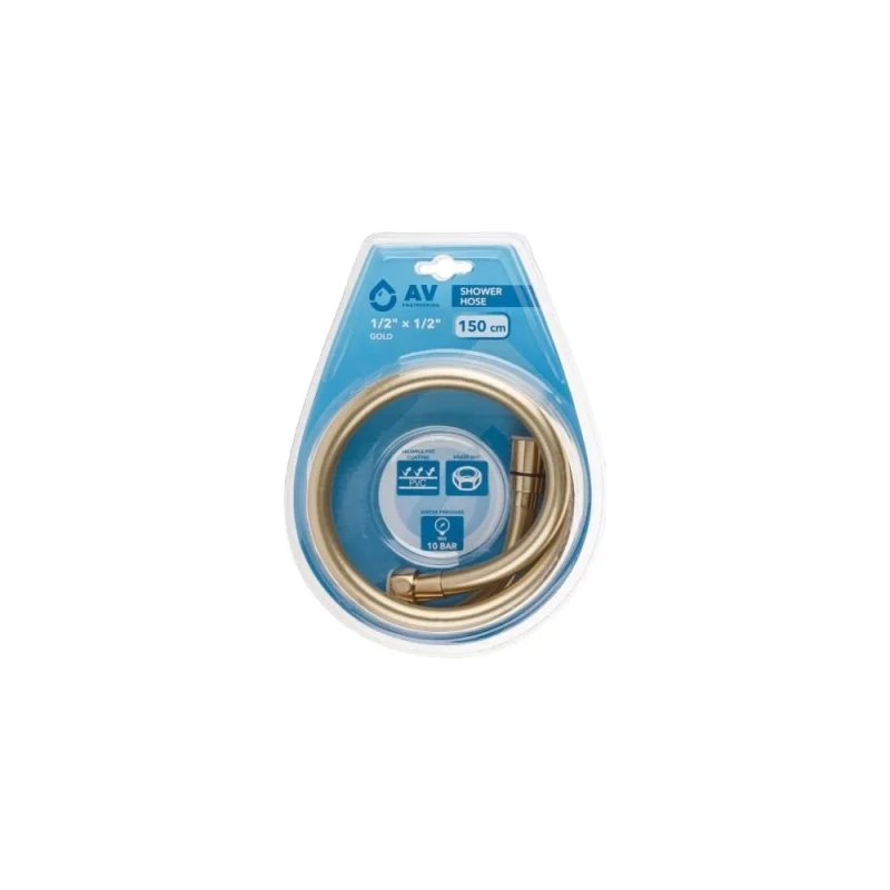 Π¨Π»Π°Π½Π³ Π΄ΡΡΠ΅Π²ΠΎΠΉ AV Engineering, PVC, 1/2 Π³-Π³, 150 ΡΠΌ, Π·ΠΎΠ»ΠΎΡΠΎ, AVSSS-116