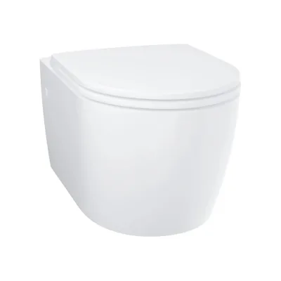 Подвесной унитаз GROHE Bau Ceramic с сиденьем с микролифтом, альпин-белый 103860SH00