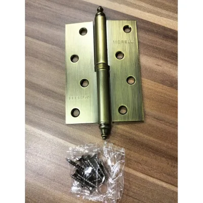 Петля стальная левая с подшипником MORELLI MSN 100X70X2.5 COF L цвет-кофе 9015103