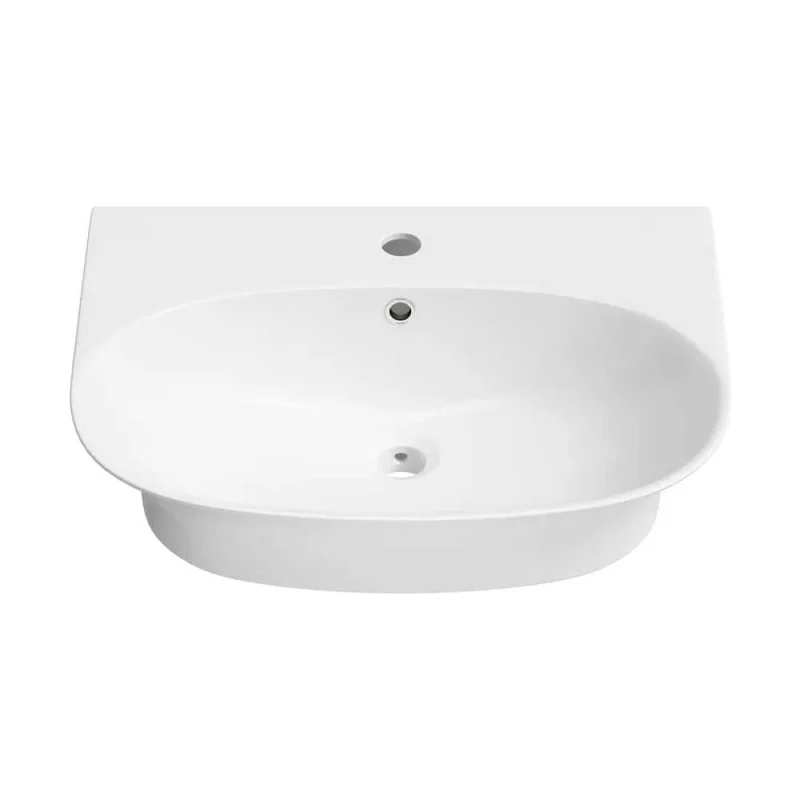 Настенная или накладная раковина Lavinia Boho Bathroom Sink, 56х43 см, с отверстием под смеситель 33311075