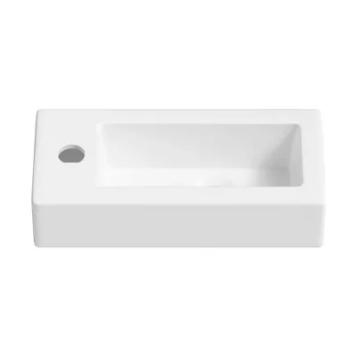 Настенная или накладная раковина Lavinia Boho Bathroom Sink, рукомойник 37х18 см, с отверстием под смеситель 33311017