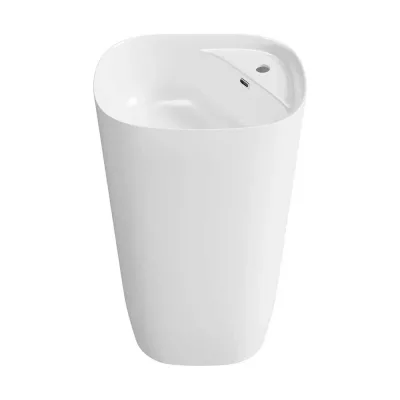 Напольная раковина Lavinia Boho Bathroom Sink, 46х50 см, с отверстием под смеситель, 33311126