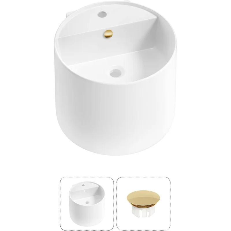 Набор Wellsee 2 в 1 M1 Limited Edition подвесная раковина 45x45 см 31880204R