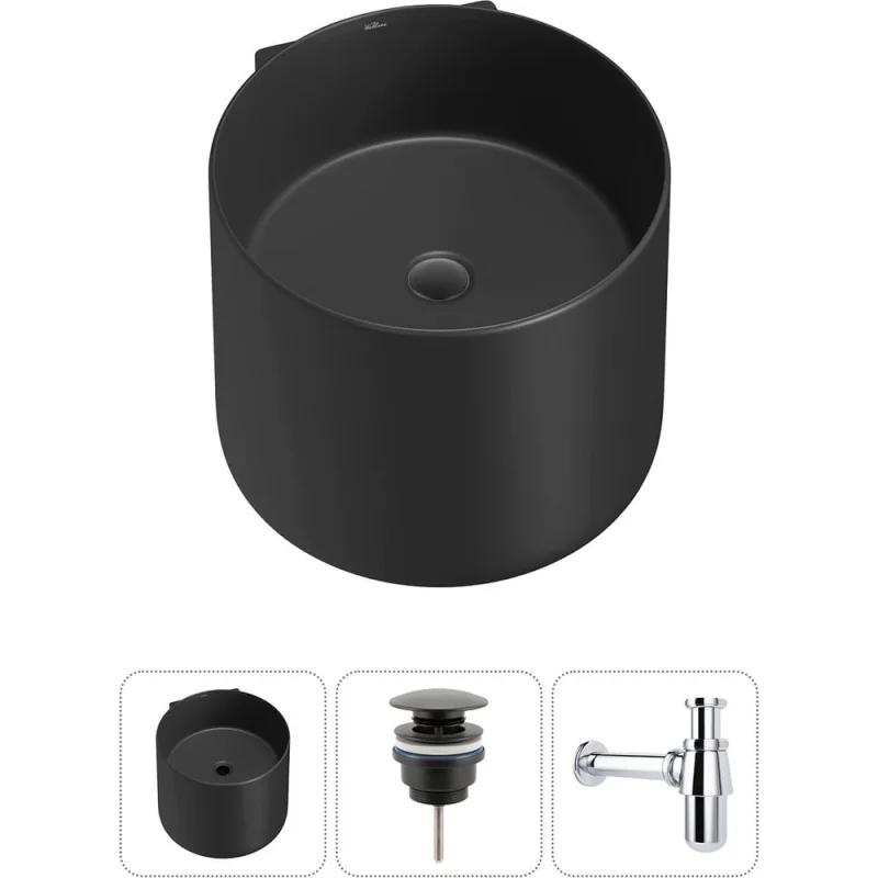 Набор Wellsee 3 в 1 M1 Limited Edition подвесная раковина 45x45 см 20213858R