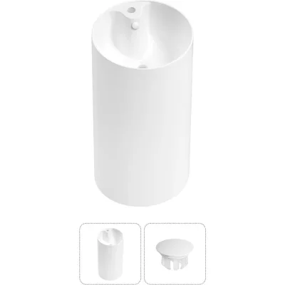 Набор Wellsee 2 в 1 Callipy Art напольная раковина 42x42x84 см 32890102R