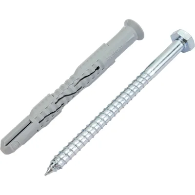 Фасадный дюбель КРЕП-КОМП НЕЙЛОН, шуруп под ключ KENNER Profi 10х100 50шт фдкп10100