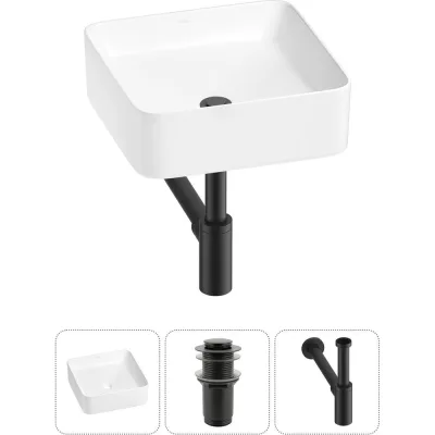 Набор Wellsee 3 в 1 Mint накладная раковина 37x37 см 20212454R