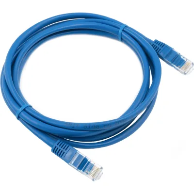 Кабель патч-корд A1 2 м., U/UTP, 5e, медь, синий A1-LCU5E-C-2M-BL