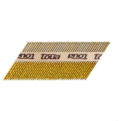 Гвоздь по дереву TOUA D34, 3,05х90 мм, Scr EG, 2000 шт. 30590SCREG