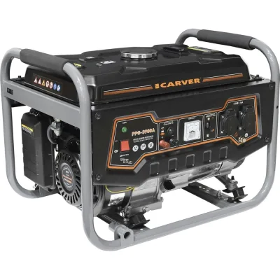 Бензиновый генератор CARVER PPG-3900А 01.020.00012