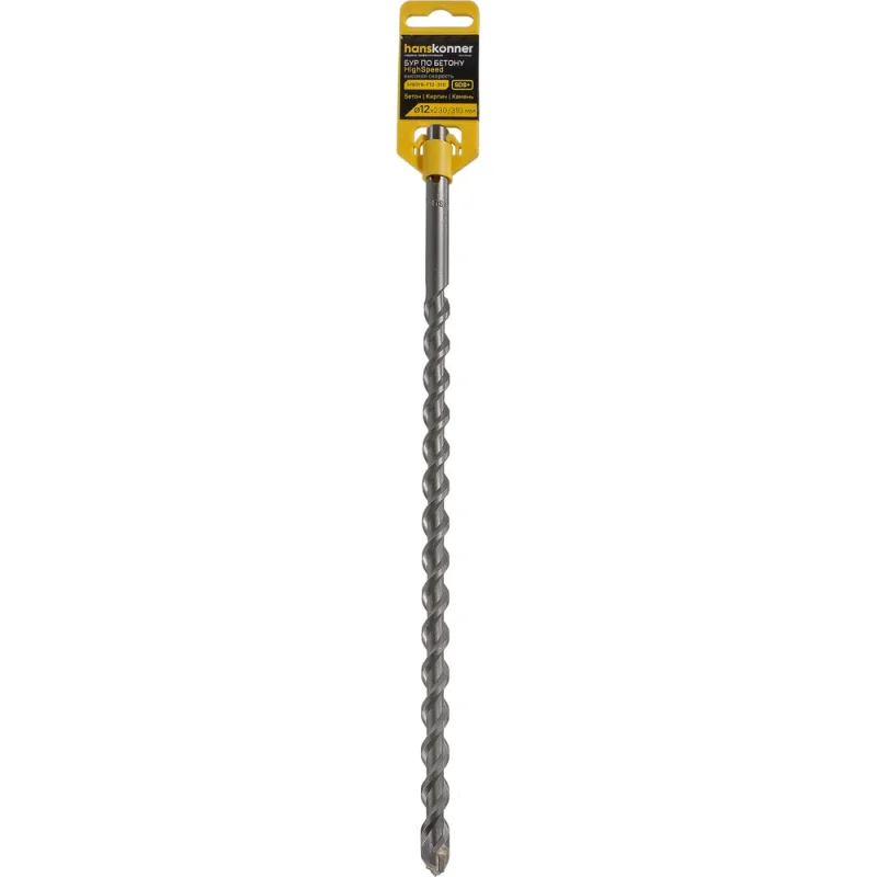 Бур SDS+ 12х310 мм Hanskonner H9019-F12-310
