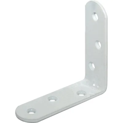 Мебельный кронштейн Скобис МК 60x60x20x2 белый, 300 шт. 4680016800861