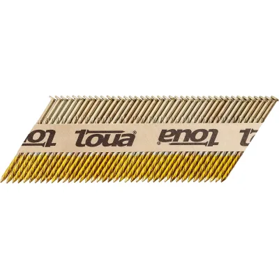 Гвоздь по дереву TOUA D34, 2,87х63 мм, Scr EG, 3000 шт. 28763SCREG