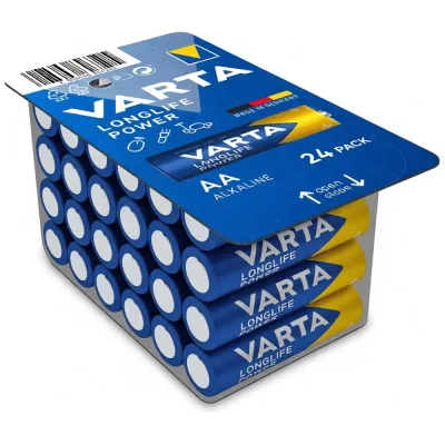 Батарейки Varta Longlife Power LR06/AA BL24 4906301124 RPL00184