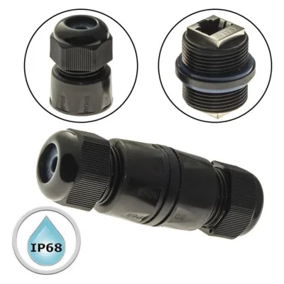 Разъем RUICHI RJ45M25Z2-6B 107895