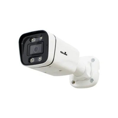 Видеокамера уличная цилиндрическая Giraffe IP 4Мп аудио/SD (2.8 мм) GF-IPB0402F1 gf0639