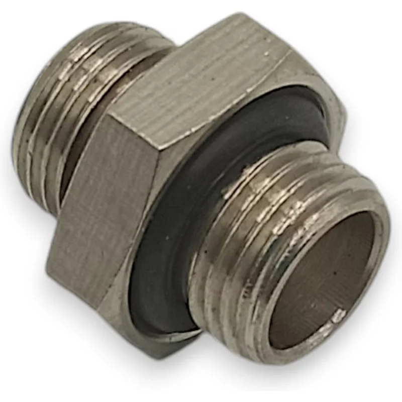 Переходник резьбовой Контактная Механика G1/8-G1/8 KRBC-G01-G01