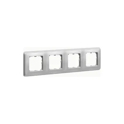 Рамка Legrand Cariva DIY 4 поста алюминий 695994
