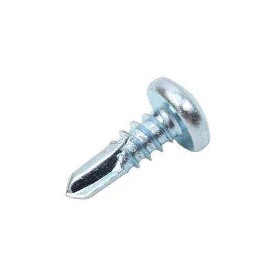 Саморез ZAMETAL 5,5х16 со сверлом и полусфер. головкой, DIN 7504N, оц., 500 шт ZA082013