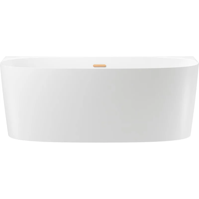 Пристенная акриловая ванна Wellsee Belle Spa 2.0 160x75 см в наборе 4 в 1 235801004