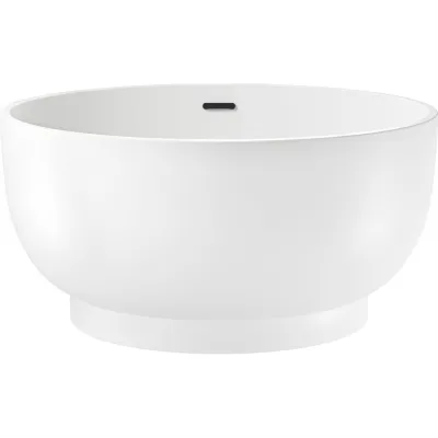 Отдельностоящая акриловая ванна Wellsee Crêpe de France 130x130 см в наборе 4 в 1 236701003