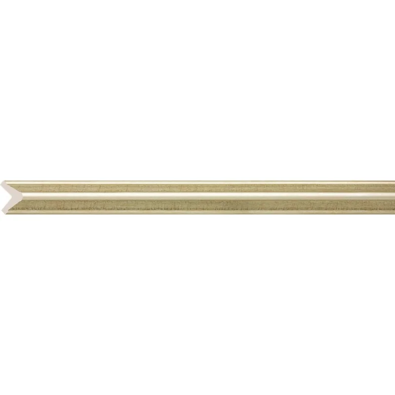 Угол Cosca Decor интерьерный багет, 18 мм, матовое золото СПБ030477