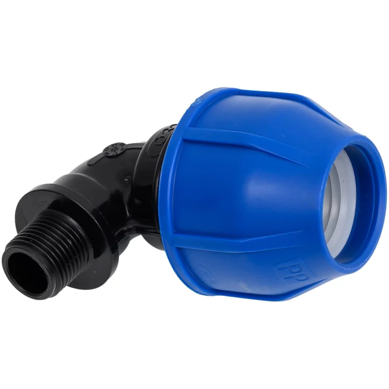 Отвод переходной Damento 32x1/2", наружная резьба, ПНД 011255