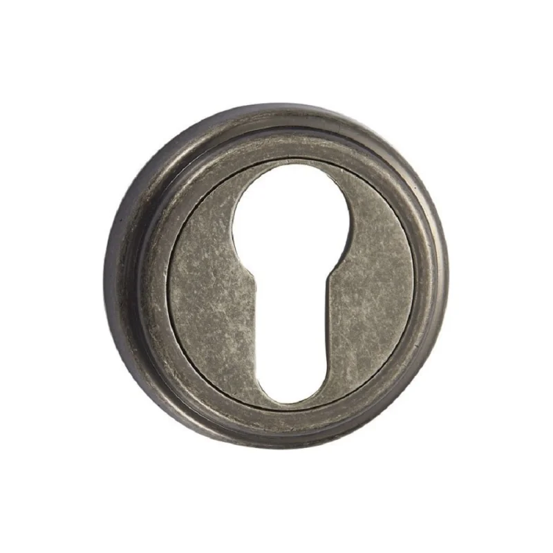 Накладка под цилиндр, состаренное серебро Vantage ET03AS