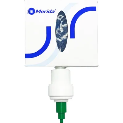 Жидкое пенящееся мыло для механического дозатора Merida ONE CLICK PREMIUM (картридж 800 мл) DFM101