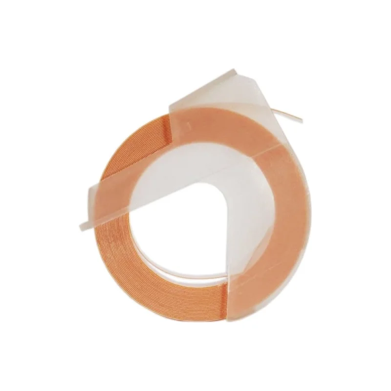 Лента Vell 5238-07 (9 мм x 3 м, оранжевая) для Alpha и Dymo Omega (1 шт.) 355882