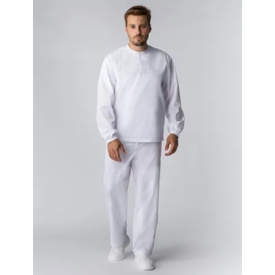 Костюм мужской Хаспфуд-Стандарт (тк.Смесовая,160) Факел белый, 48-50; 182-188 87491156.006